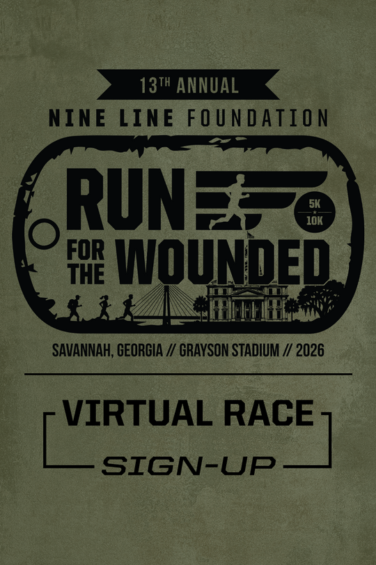 Nine Line Foundation 2026 5K/10K Virtual Race Sign Up