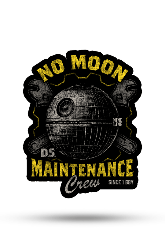No Moon Maintenance - STICKER