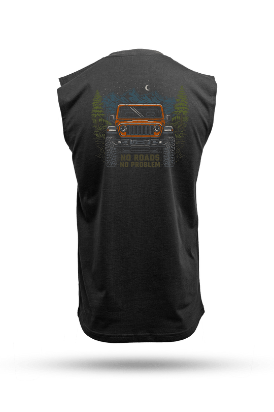 No Roads No Prob - Men's Muscle Tank Top
