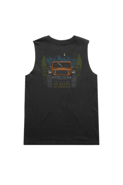 No Roads No Prob - Women's Boyfriend Tank Top