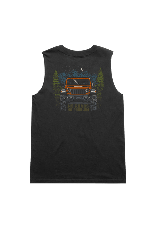 No Roads No Prob - Women's Boyfriend Tank Top
