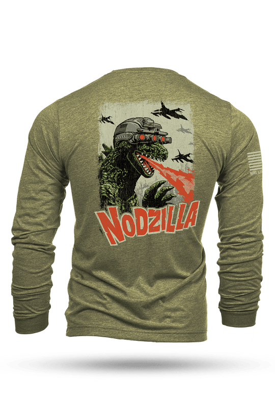 Nodzilla - Long - Sleeve Shirt