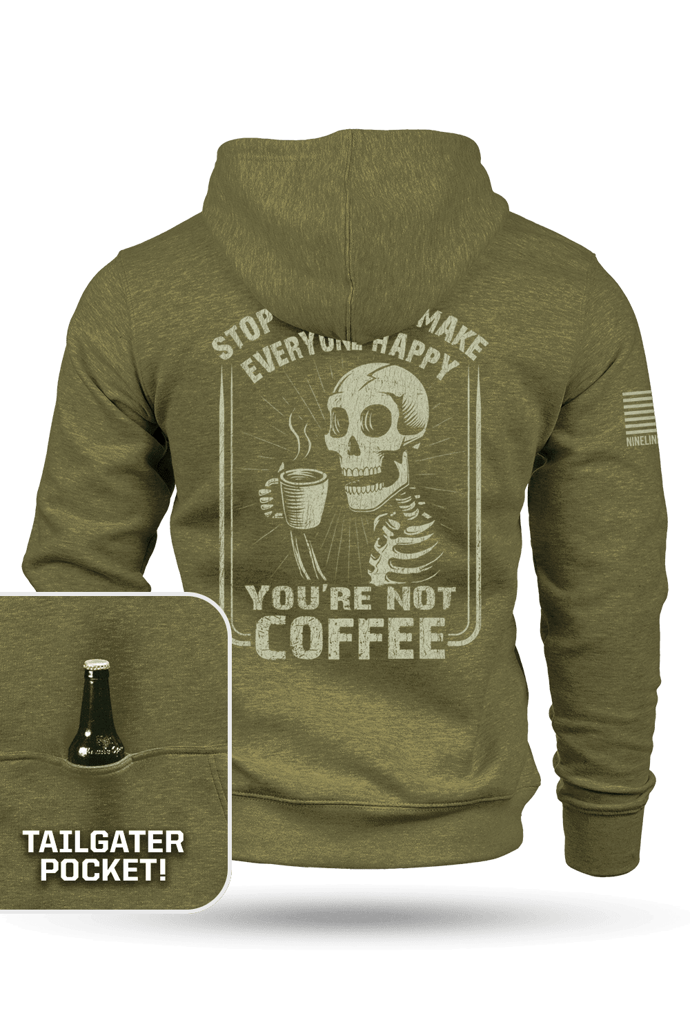Not Coffee - Tailgater Hoodie