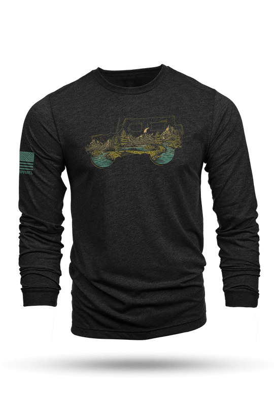 Off Roadscape - Long - Sleeve Shirt