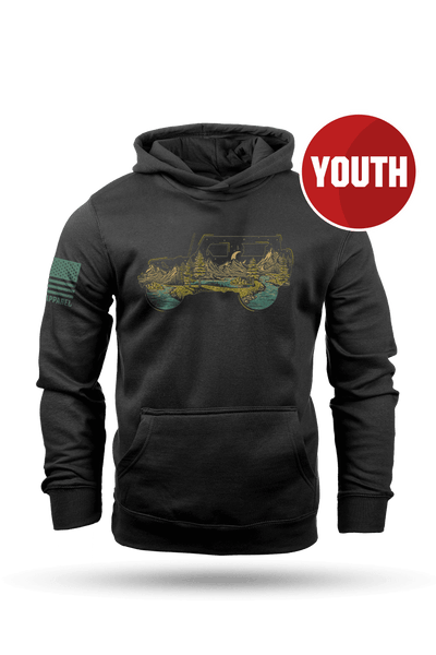 Off Roadscape - Youth Hoodie