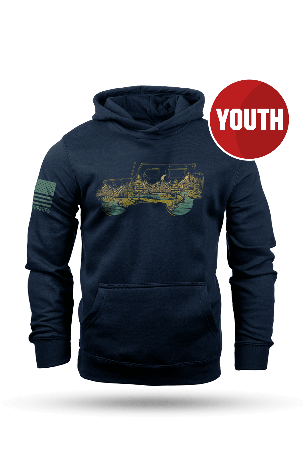 Off Roadscape - Youth Hoodie