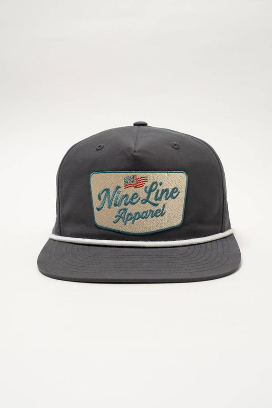 Old School Script Patch - Richardson Flat Bill Hat