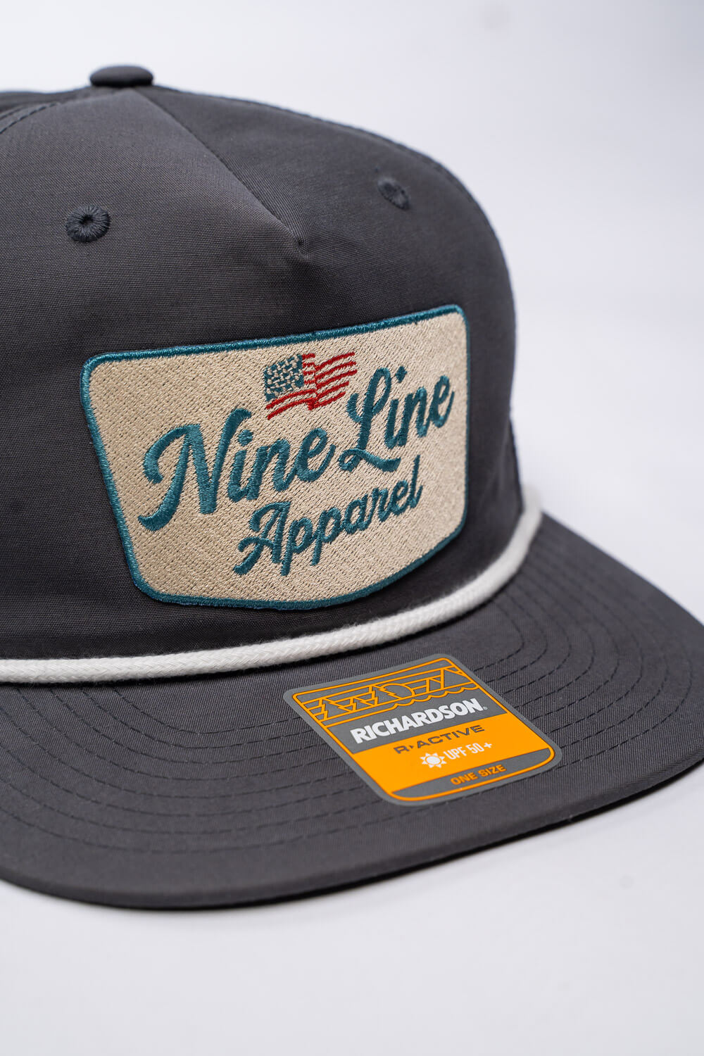 Old School Script Patch - Richardson Flat Bill Hat