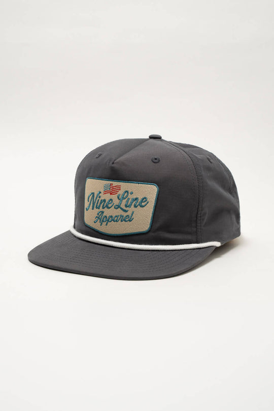 Old School Script Patch - Richardson Flat Bill Hat