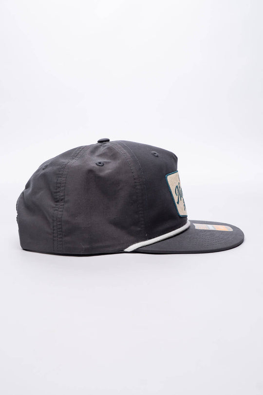 Old School Script Patch - Richardson Flat Bill Hat