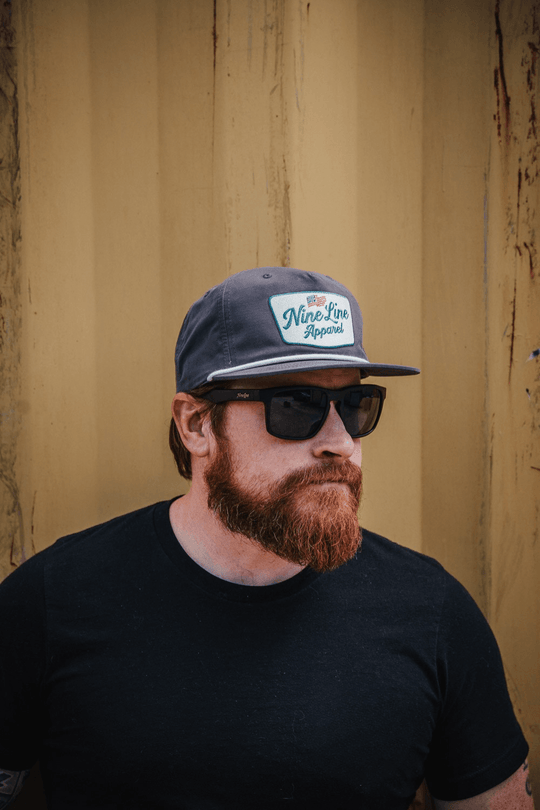 Old School Script Patch - Richardson Flat Bill Hat