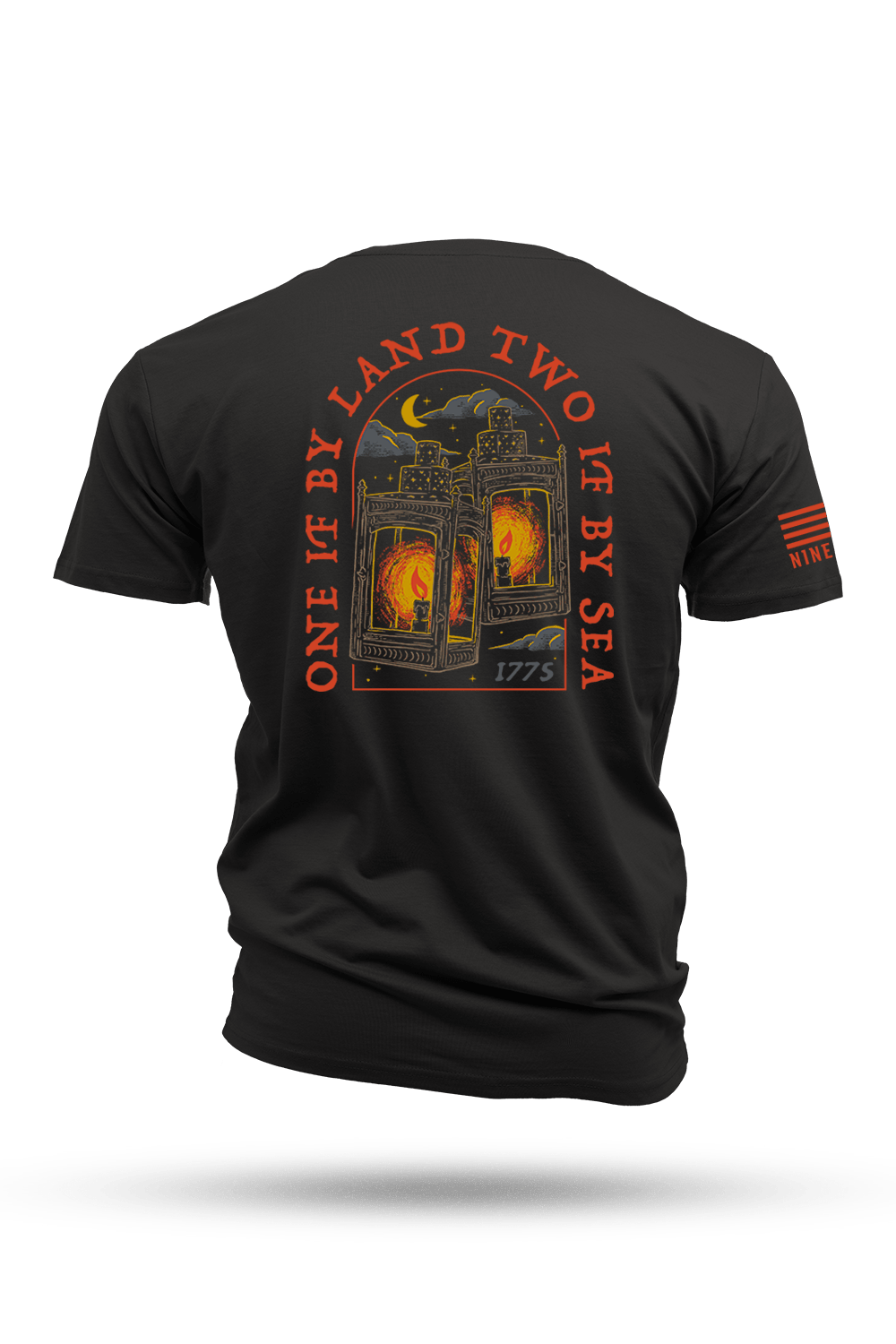 One if by Land, Two if by Sea - Cotton T-Shirt