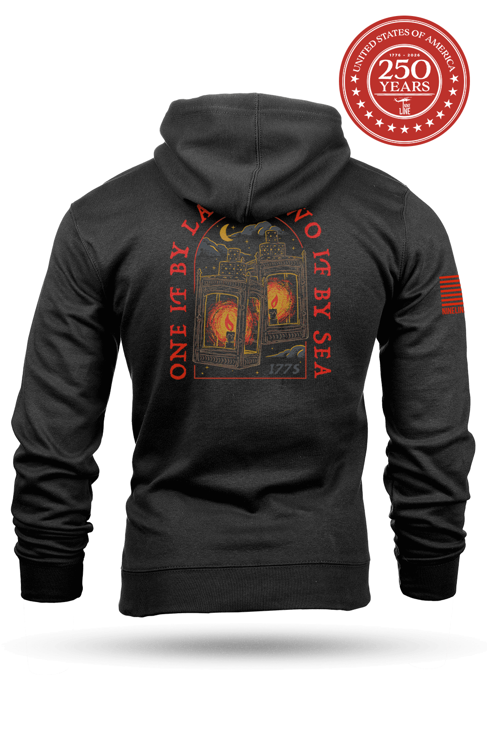 One if by Land, Two if by Sea - Hoodie