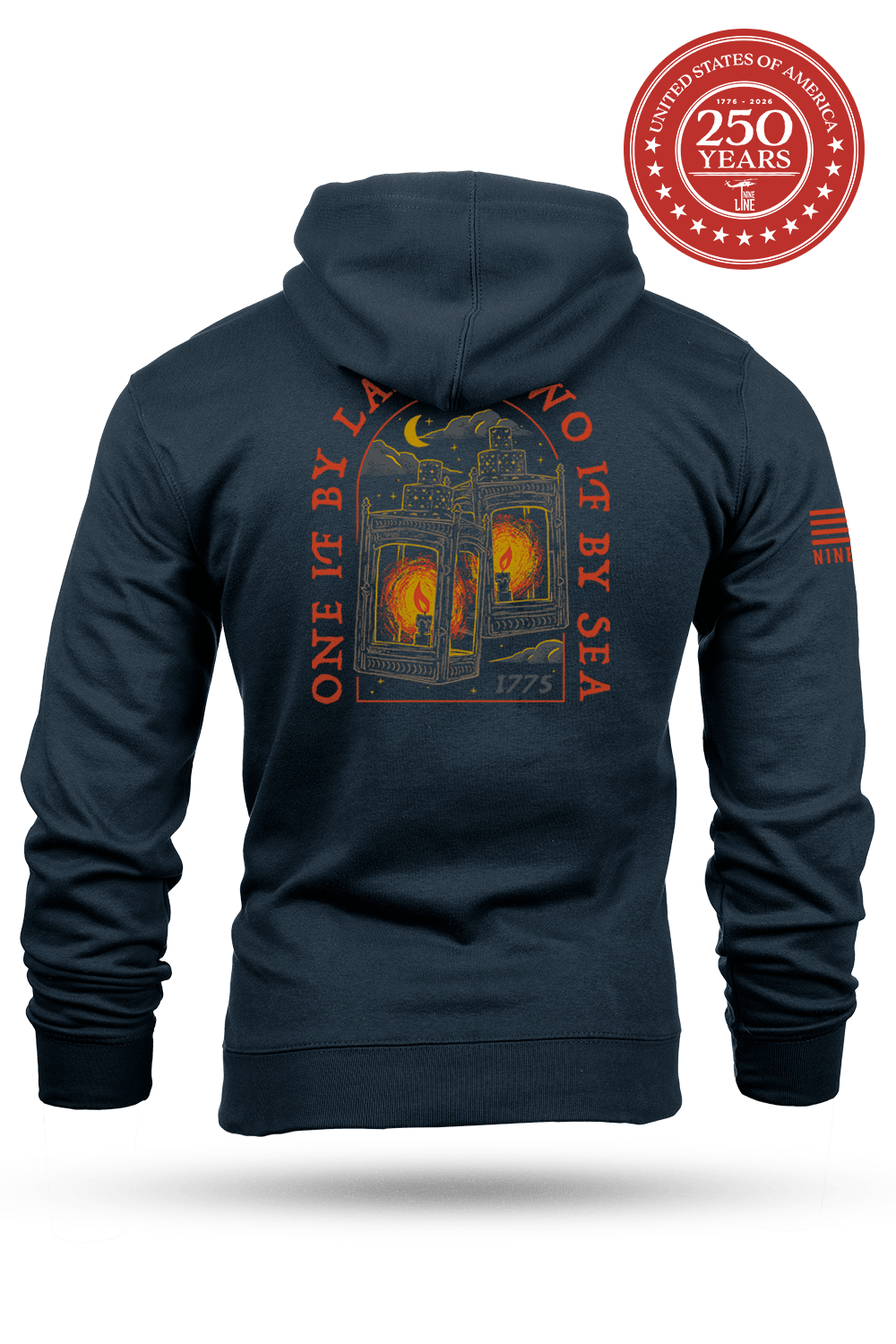 One if by Land, Two if by Sea - Hoodie