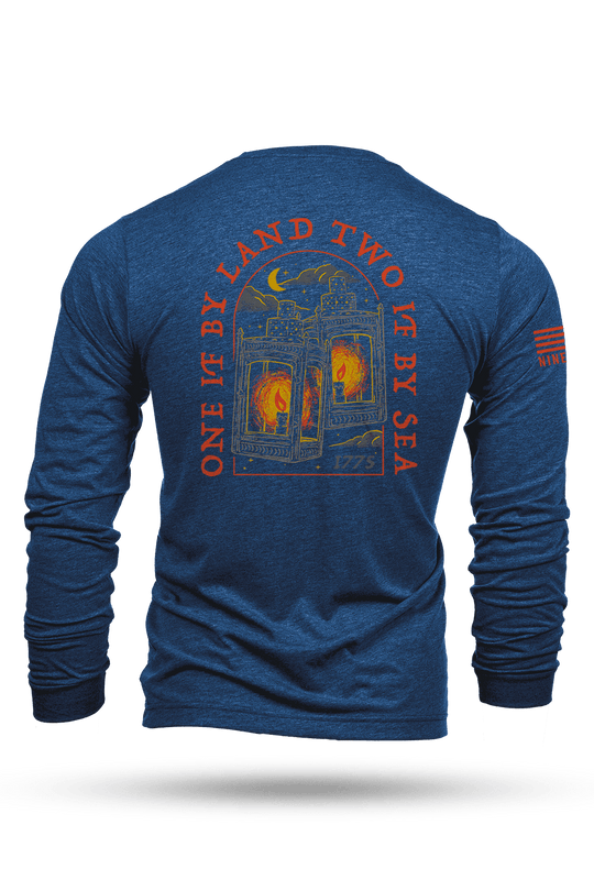 One if by Land, Two if by Sea - Long - Sleeve Shirt