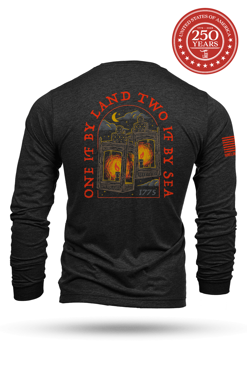 One if by Land, Two if by Sea - Long - Sleeve Shirt