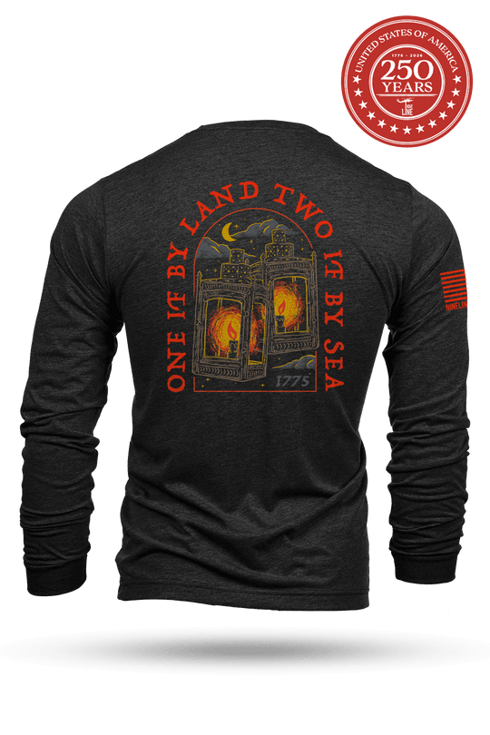 One if by Land, Two if by Sea - Long - Sleeve Shirt