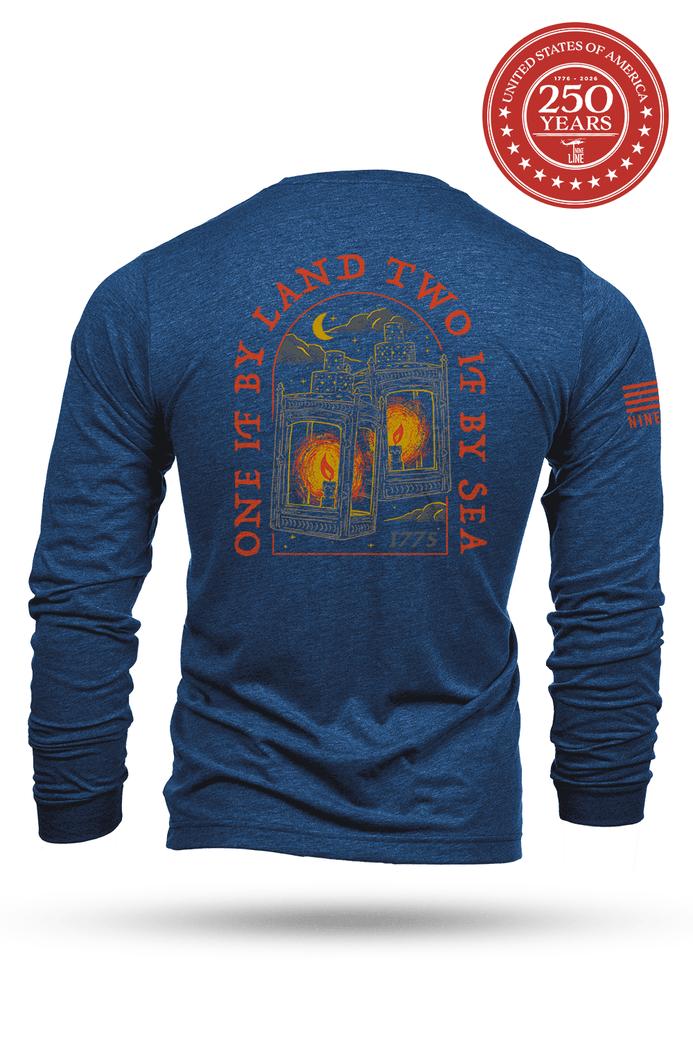 One if by Land, Two if by Sea - Long - Sleeve Shirt