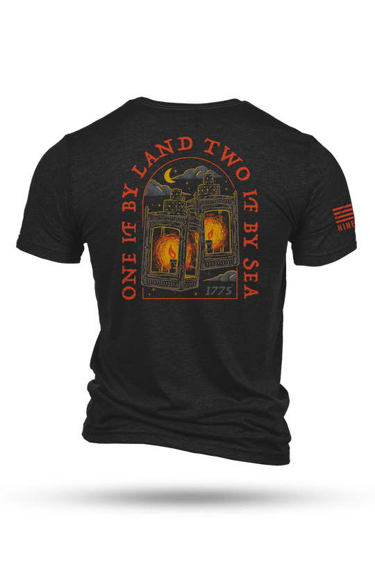 One if by Land, Two if by Sea - T-Shirt