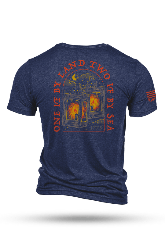 One if by Land, Two if by Sea - T-Shirt