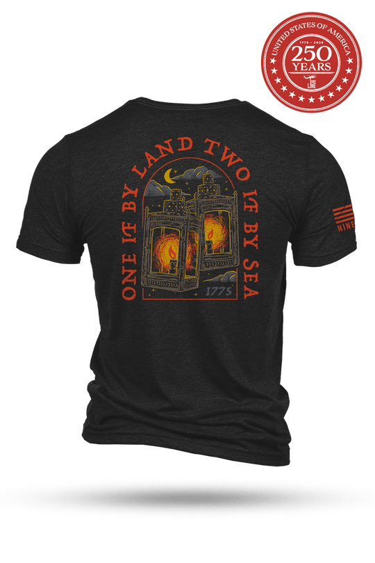 One if by Land, Two if by Sea - T-Shirt