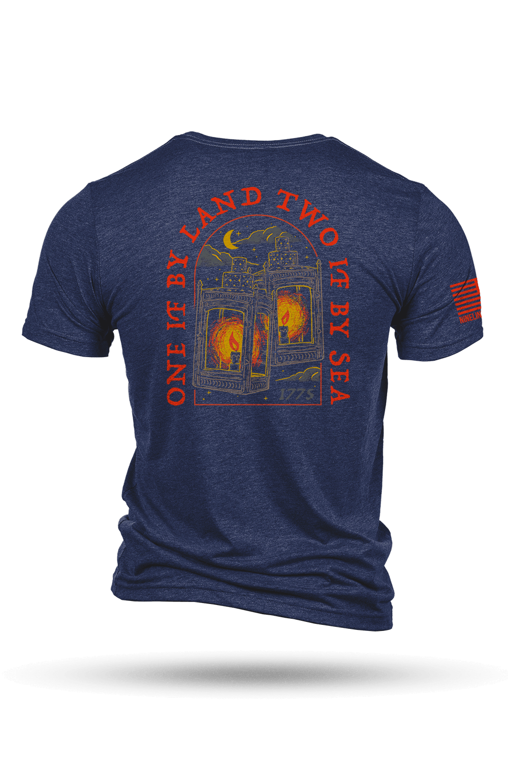 One if by Land, Two if by Sea - T-Shirt