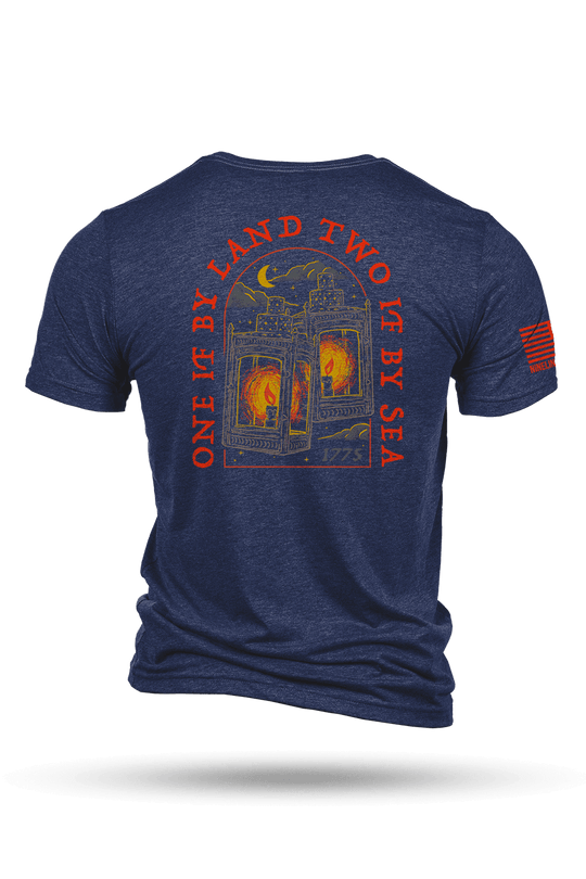 One if by Land, Two if by Sea - T-Shirt