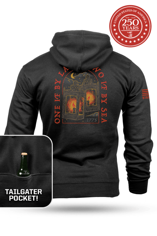 One if by Land, Two if by Sea - Tailgater Hoodie