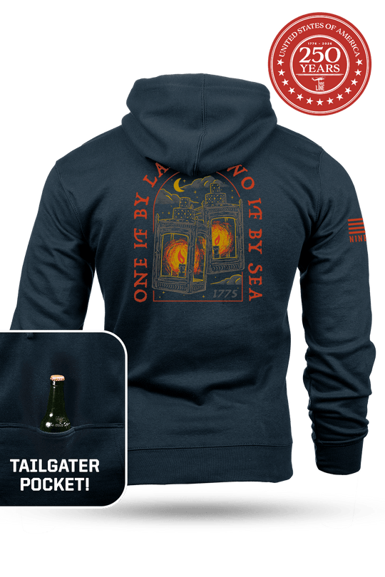 One if by Land, Two if by Sea - Tailgater Hoodie