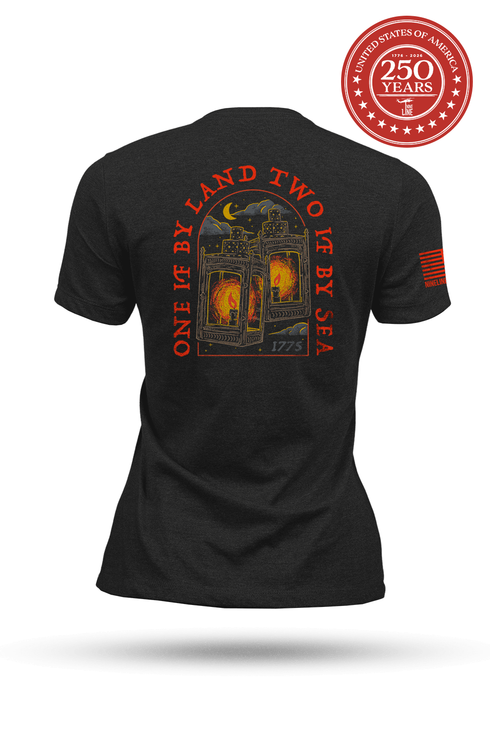 One if by Land, Two if by Sea - Women's T-Shirt