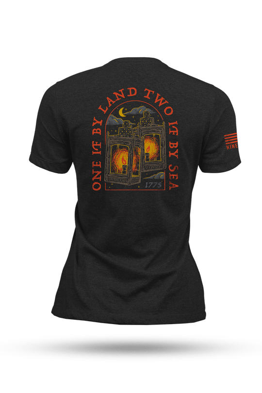 One if by Land, Two if by Sea - Women's T-Shirt
