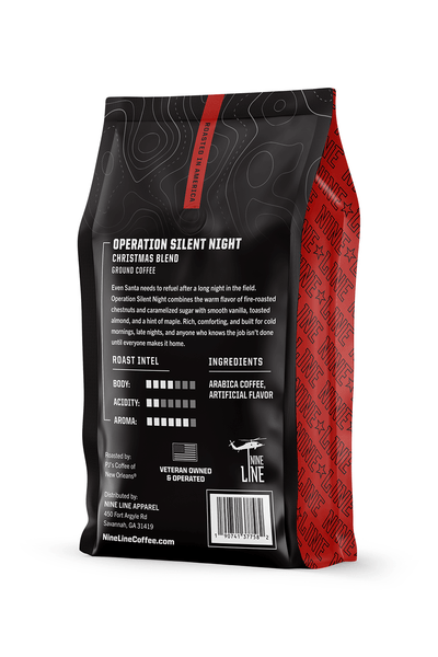 Operation Silent Night Christmas Blend - Ground Coffee | 12OZ