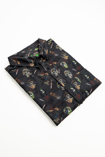 Own The Night - Short Sleeve Button Down
