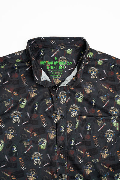 Own The Night - Short Sleeve Button Down