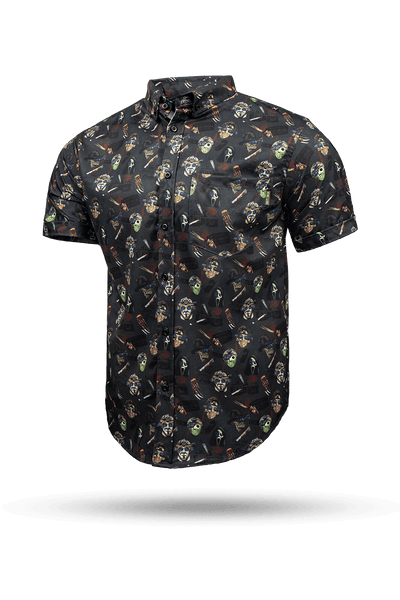 Own The Night - Short Sleeve Button Down