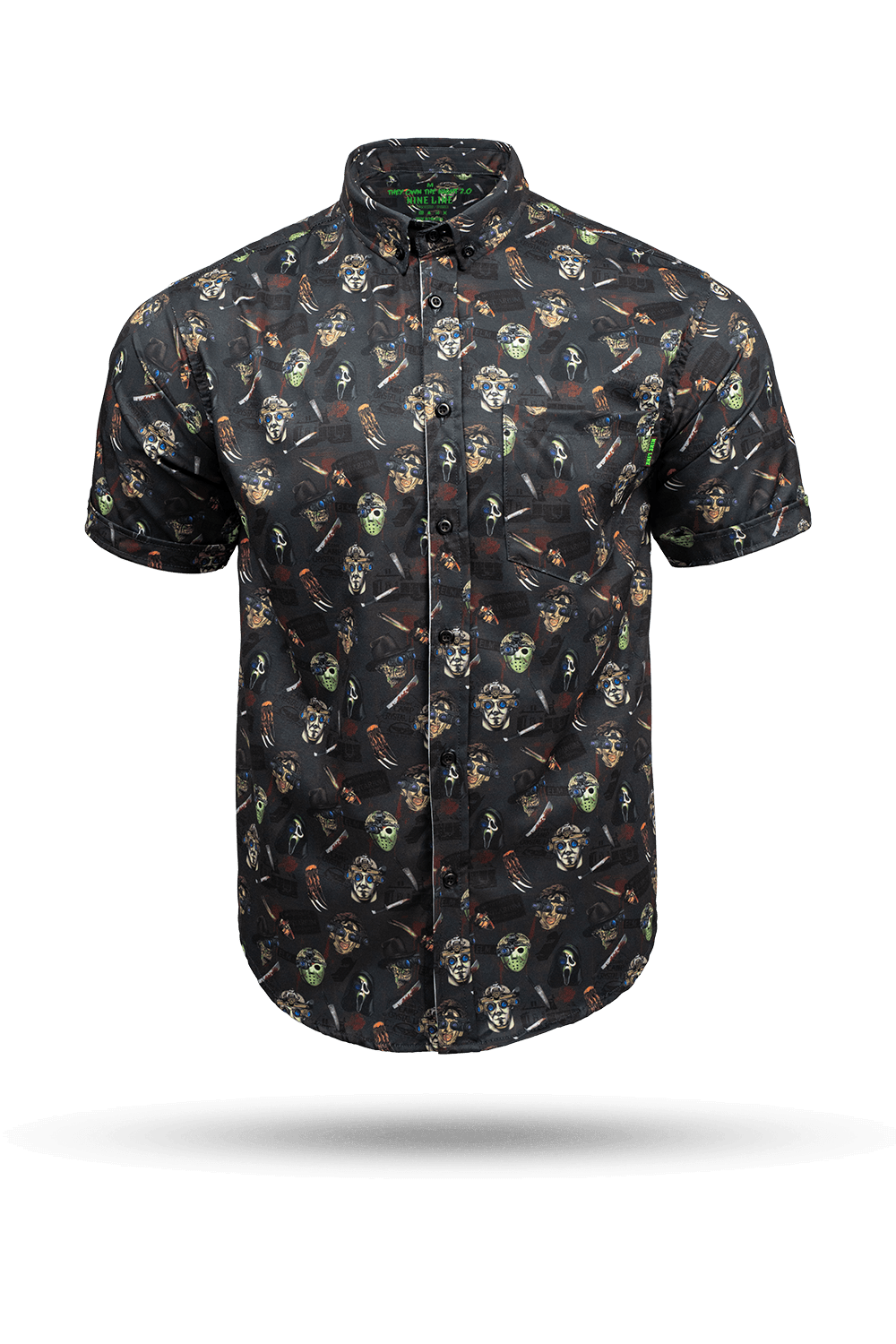 Own The Night - Short Sleeve Button Down
