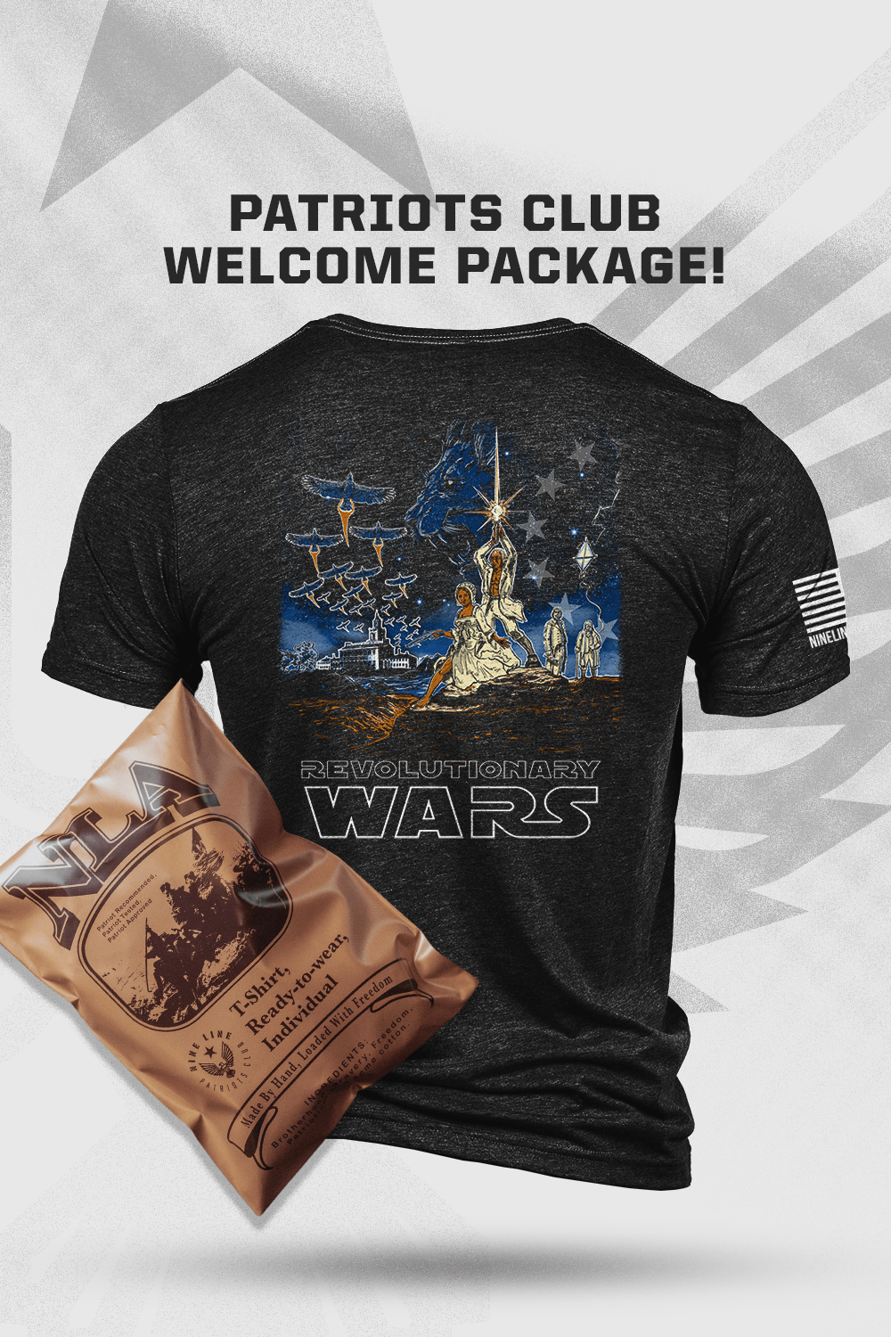 Patriots Club Sign Up - Join America's Favorite T-Shirt Club