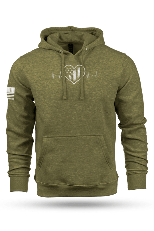 Patriot's Heart Monitor - Hoodie
