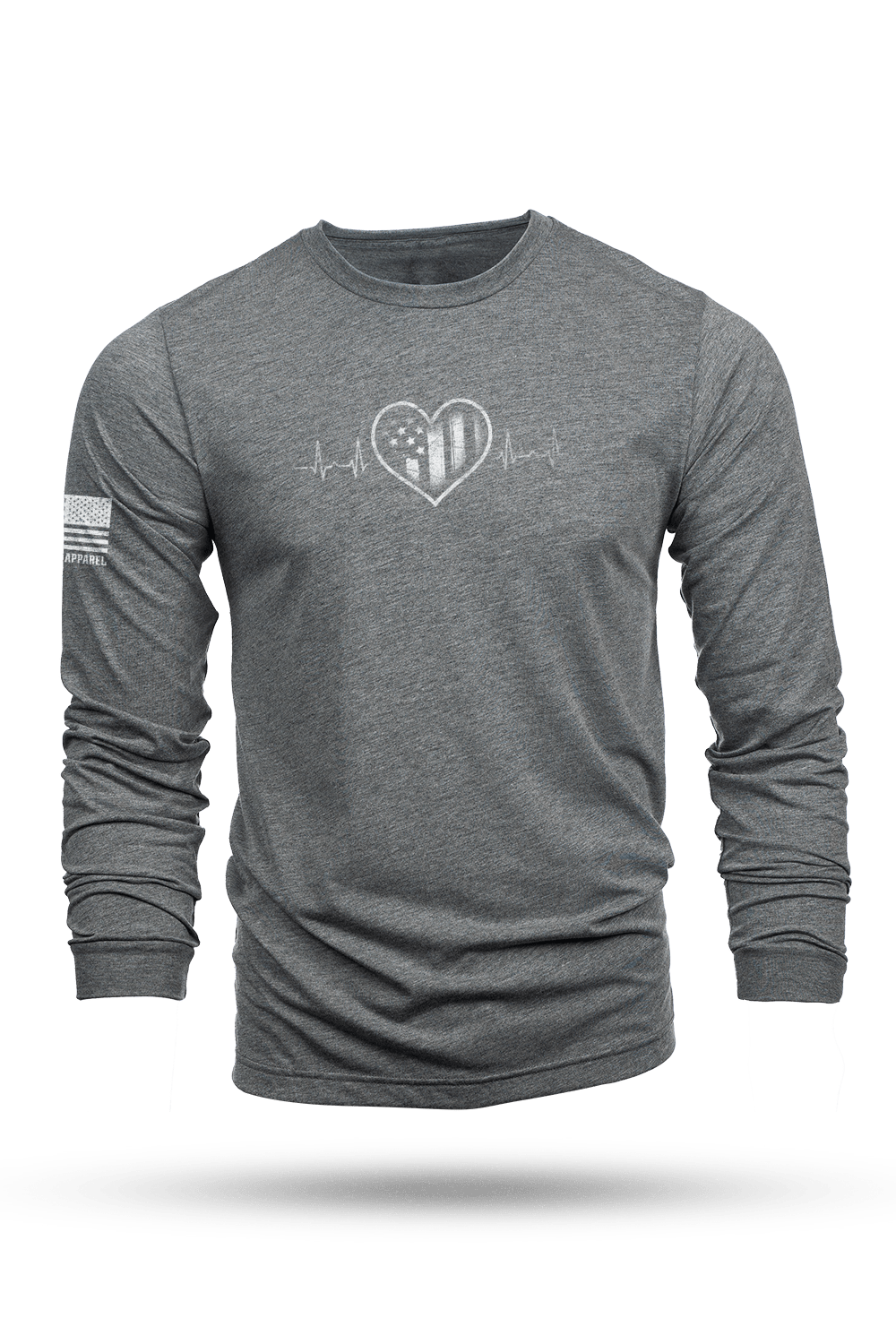 Patriot's Heart Monitor - Long - Sleeve Shirt