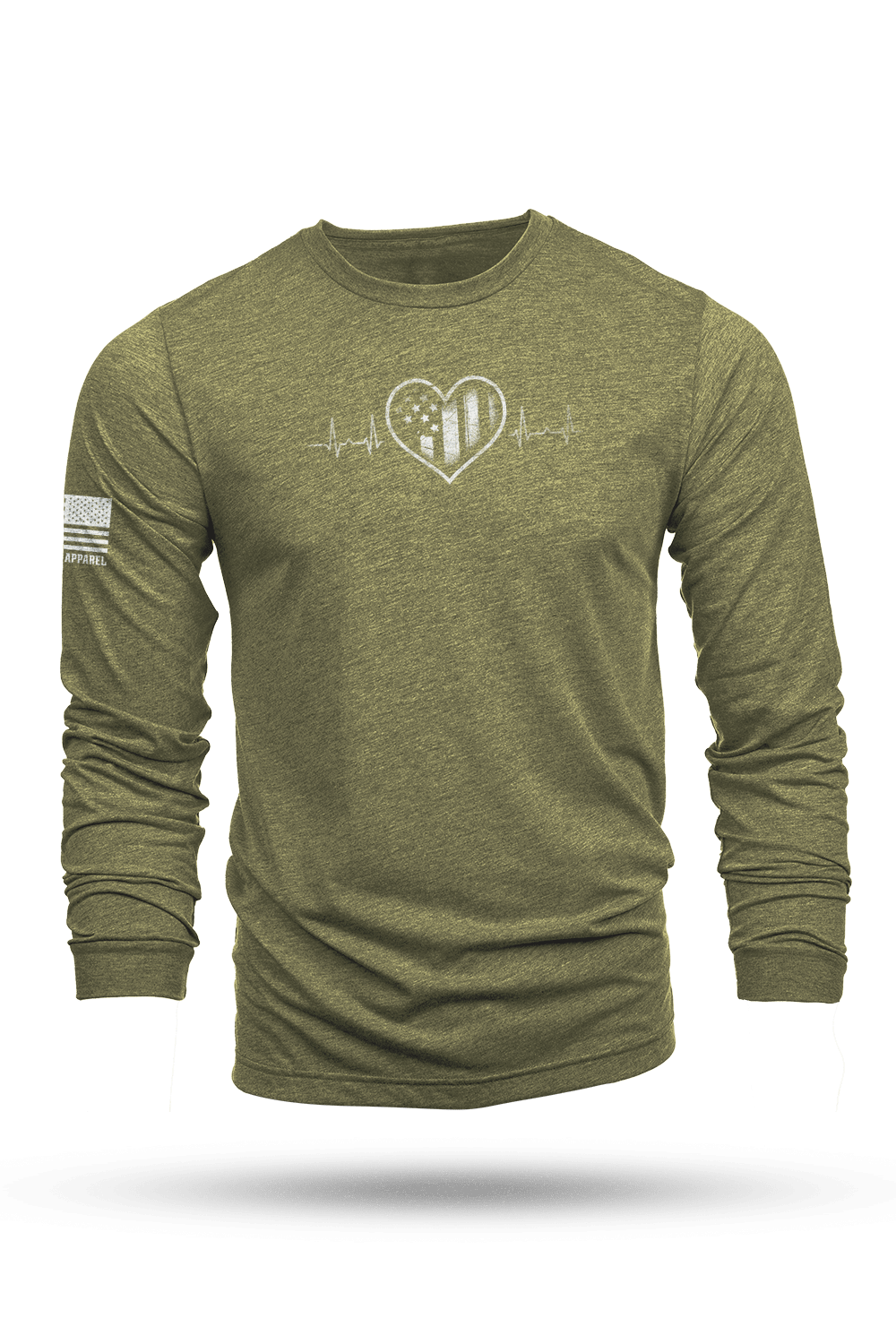 Patriot's Heart Monitor - Long - Sleeve Shirt