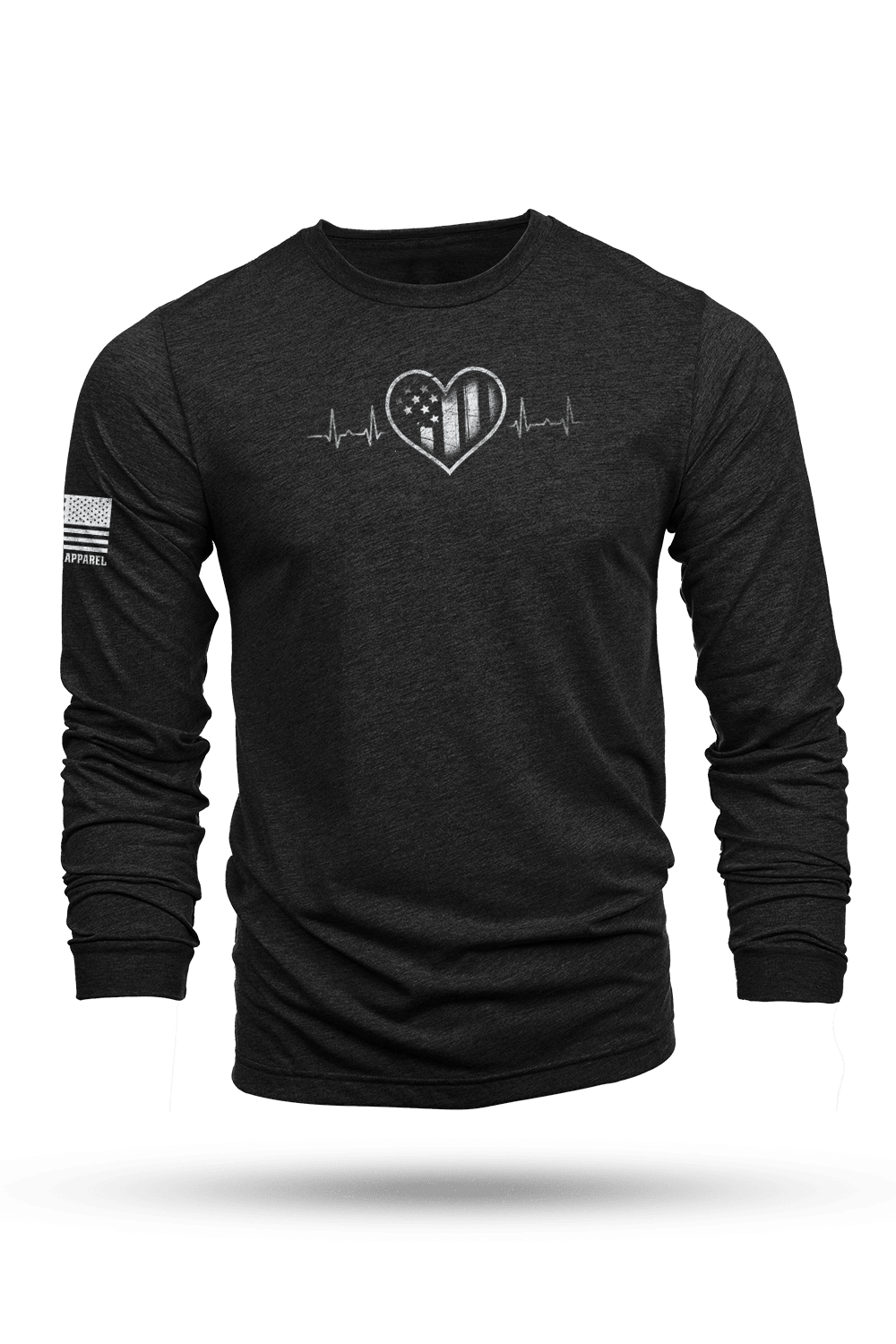 Patriot's Heart Monitor - Long - Sleeve Shirt