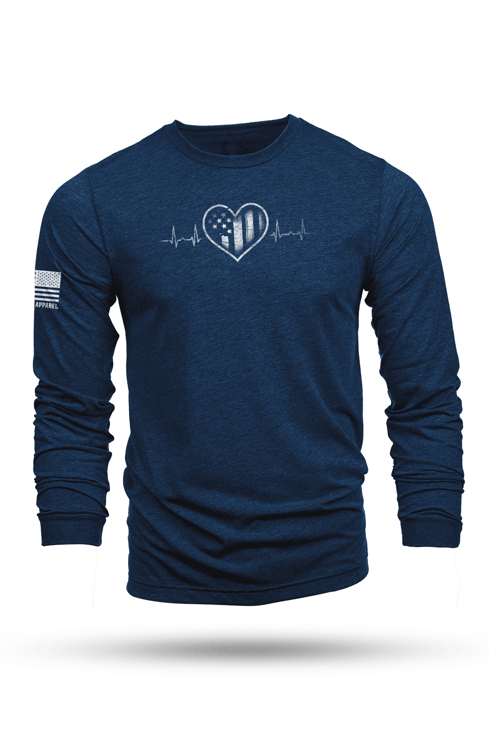 Patriot's Heart Monitor - Long - Sleeve Shirt