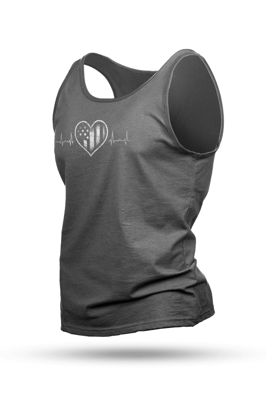 Patriot's Heart Monitor - Men's Tank Top