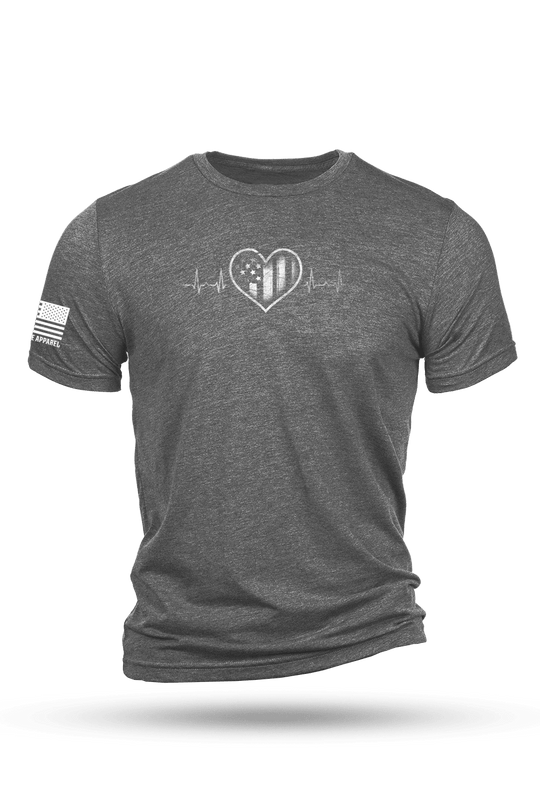 Patriot's Heart Monitor - T-Shirt