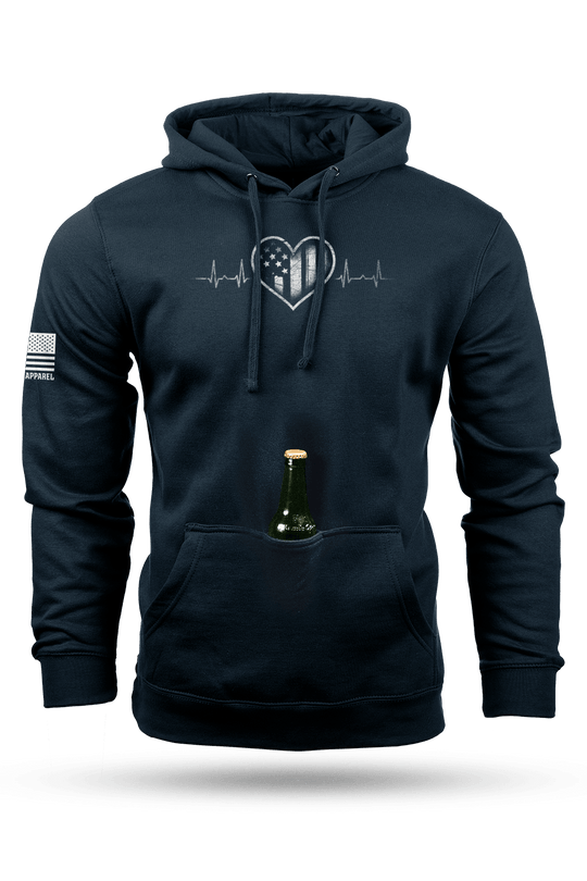 Patriot's Heart Monitor - Tailgater Hoodie