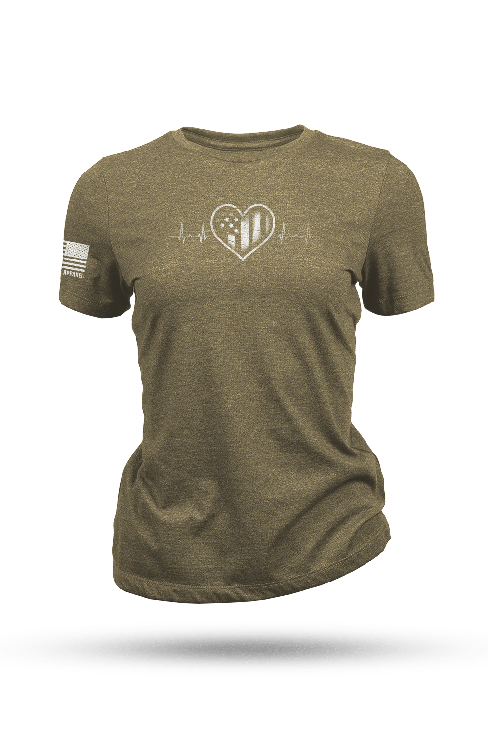 Patriot's Heart Monitor - Women's T-Shirt