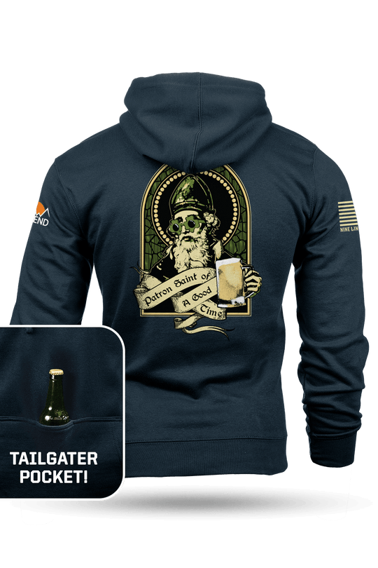 Patron Saint of A Good Time - Tailgater Hoodie