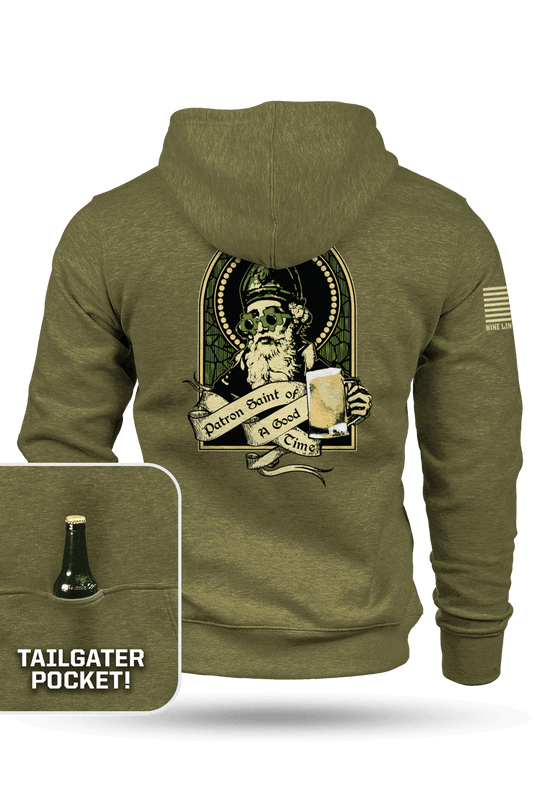 Patron Saint of A Good Time - Tailgater Hoodie