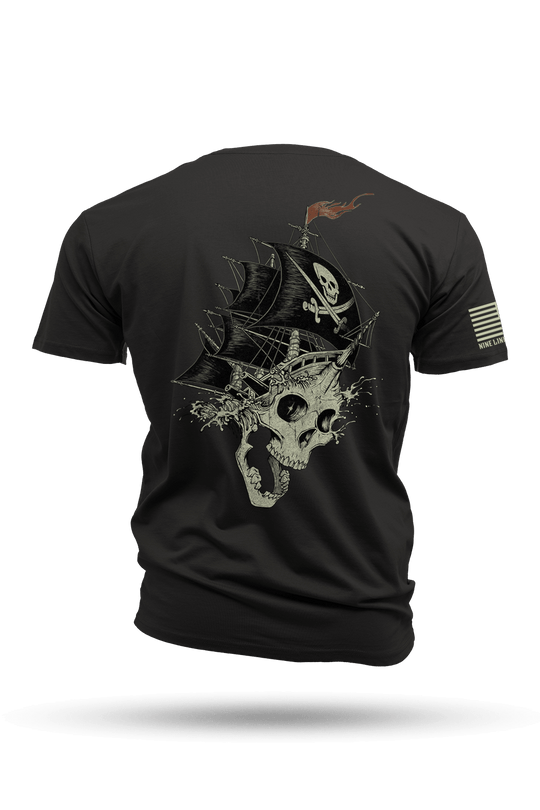 Pirate Skull - Cotton T-Shirt