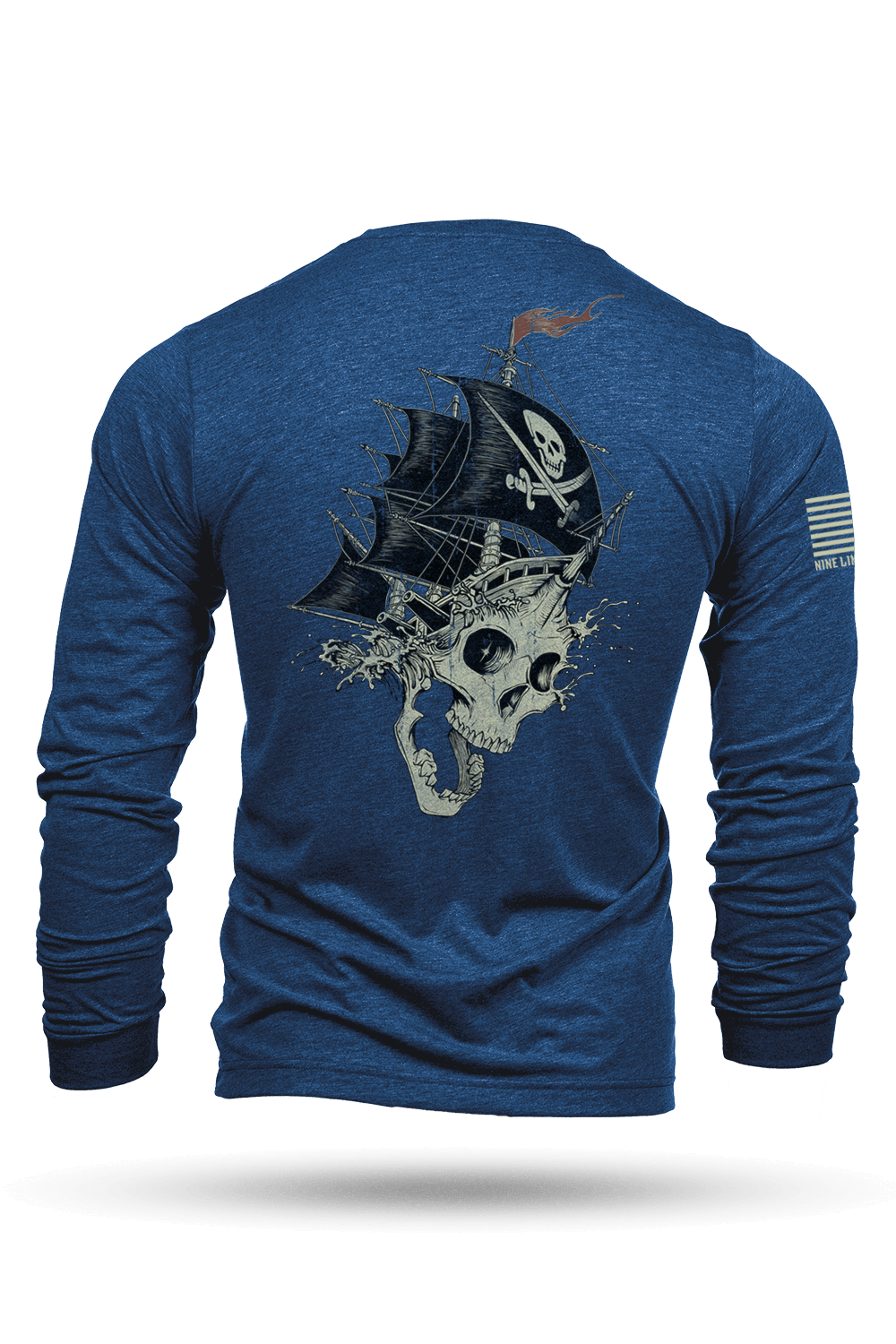 Pirate Skull - Long - Sleeve Shirt